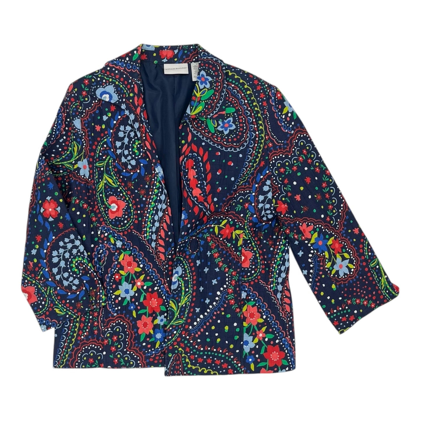 Jacket Other By Alfred Dunner In Floral Print, Size:M