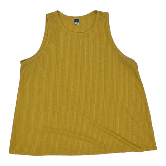 YELLOW TANK TOP by OLD NAVY Size:L