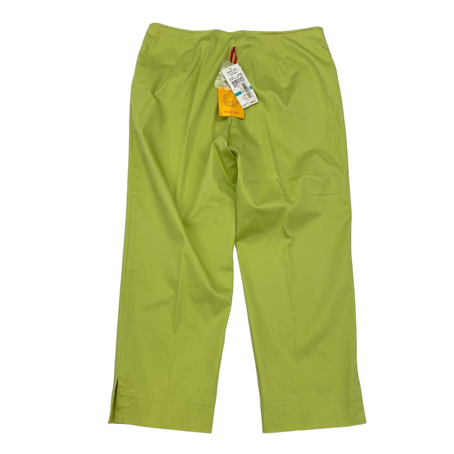 GREEN PANTS CHINOS & KHAKIS by RUBY RD Size:16