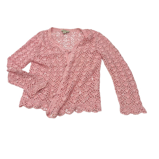 PINK CARDIGAN by APPLESEEDS Size:PETITE  M