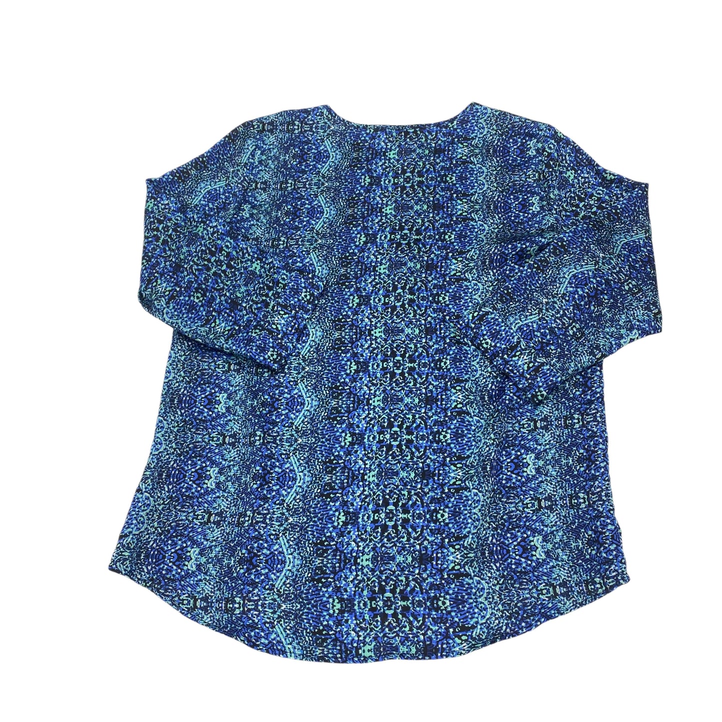 BLUE BLOUSE 3/4 SLEEVE by OUTBACK RED Size:M