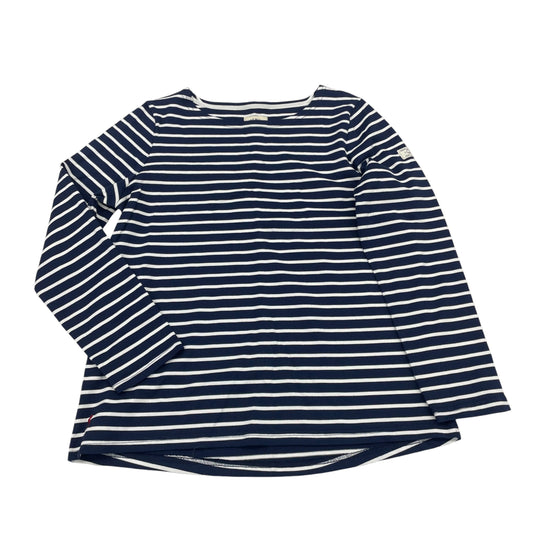 Top Ls By Joules In Blue & White, Size:L