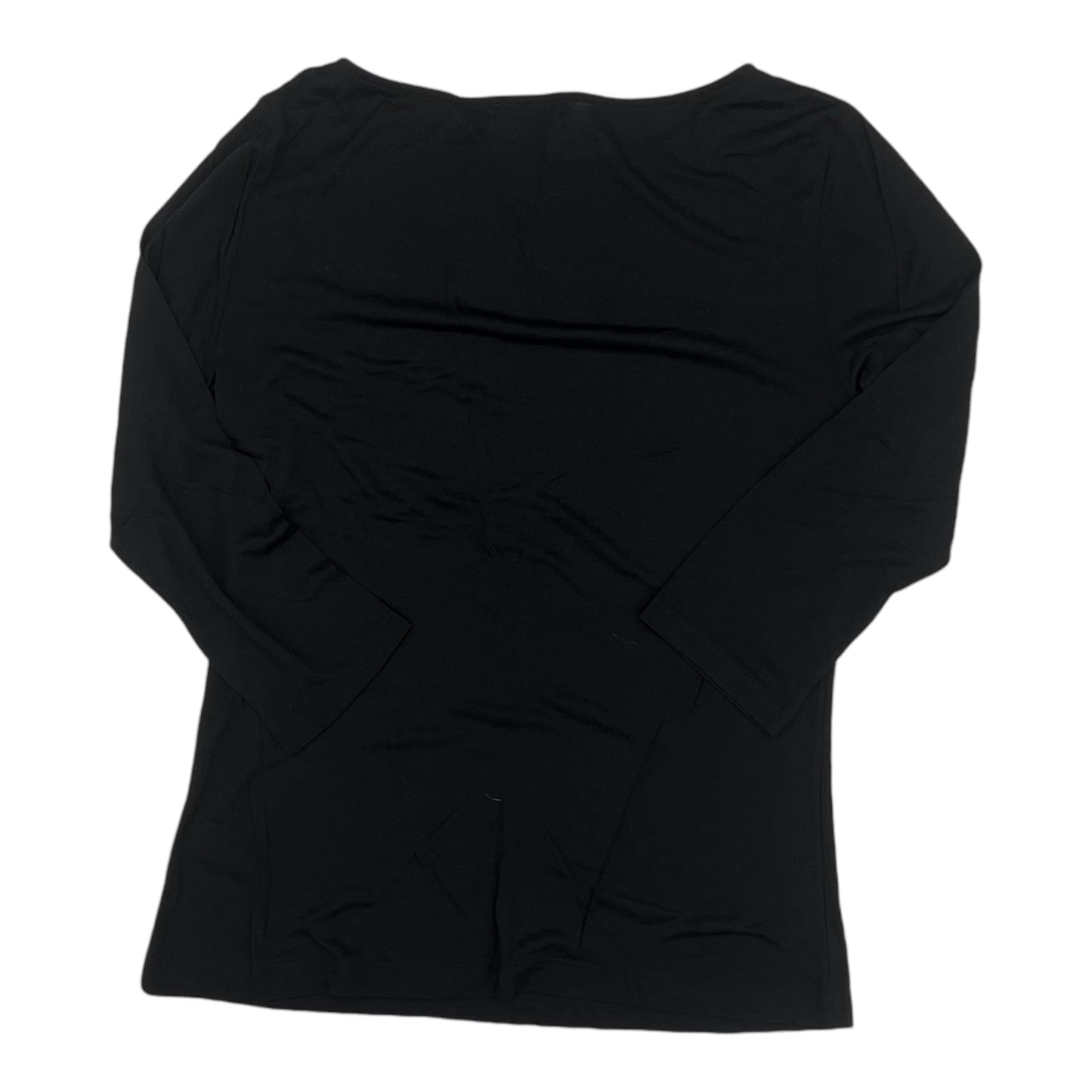 Top Ls By Lauren By Ralph Lauren In Black, Size:L