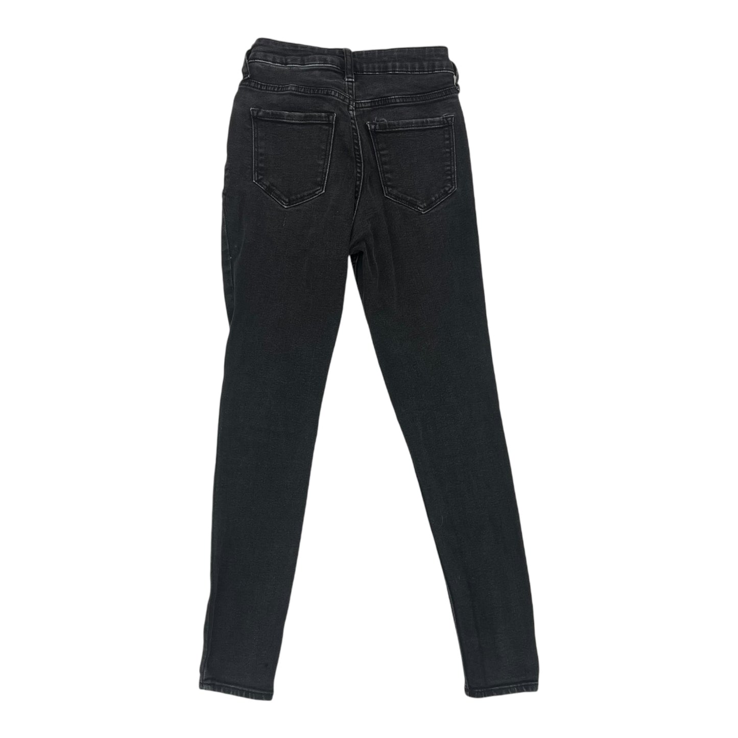 Jeans Skinny By Old Navy In Black Denim, Size:0