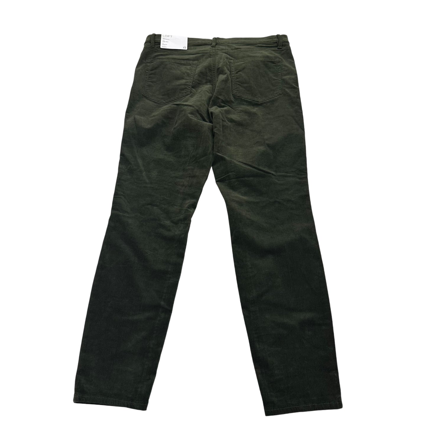 Pants Corduroy By Loft In Green, Size:14