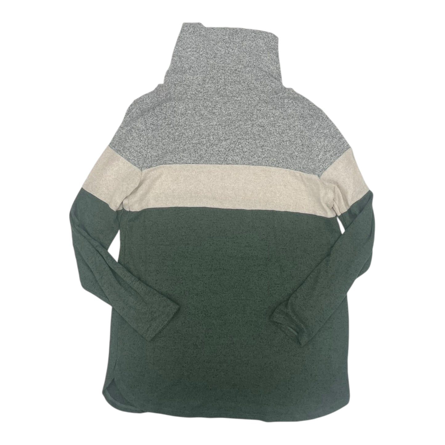 Top Ls By Market & Spruce In Green & Grey, Size:L