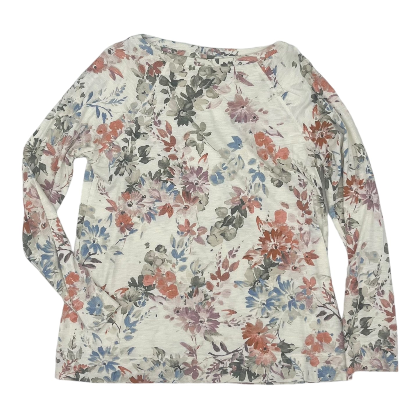 Top Ls By J. Jill In Floral Print, Size:Xs