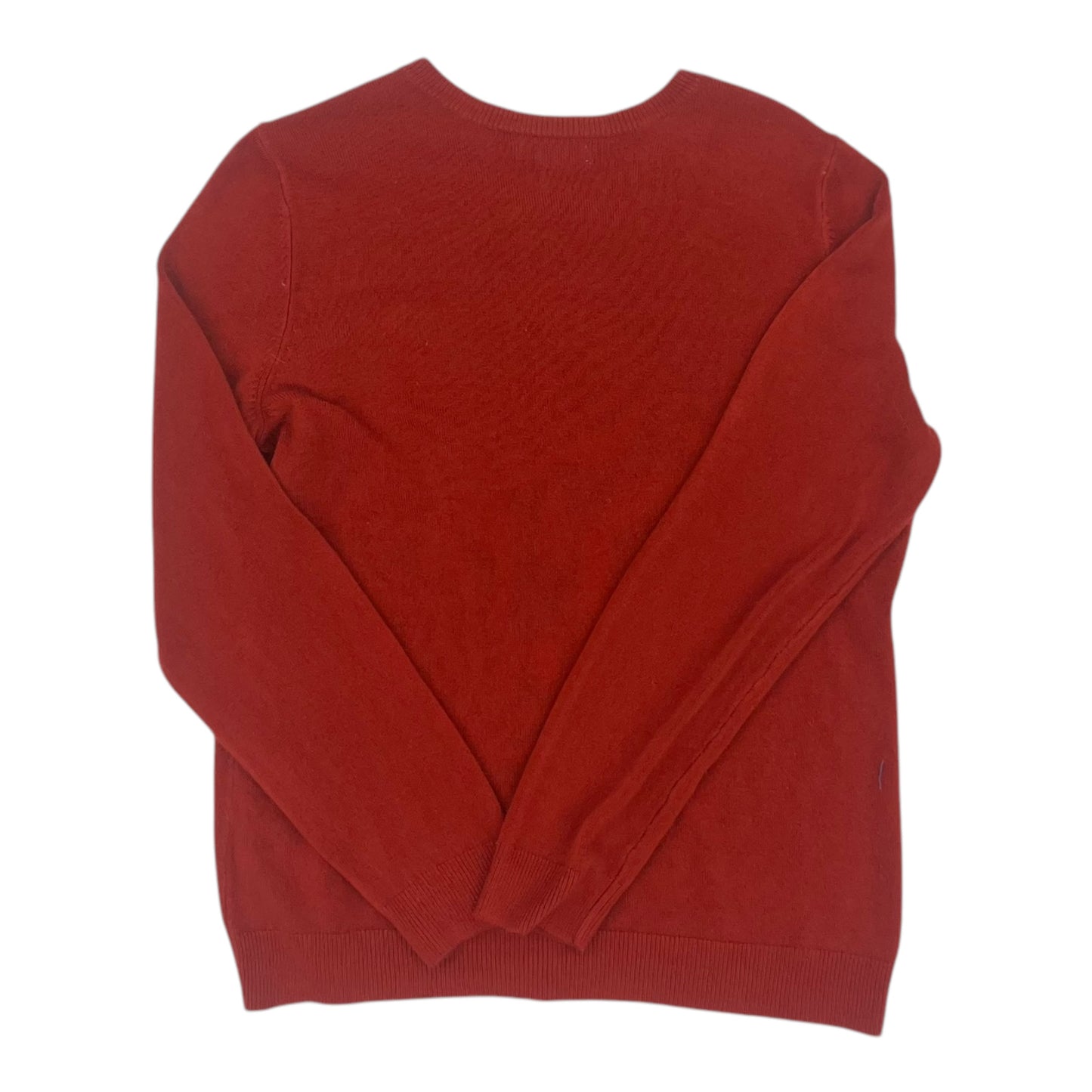 Cardigan By Croft And Barrow In Red, Size:M