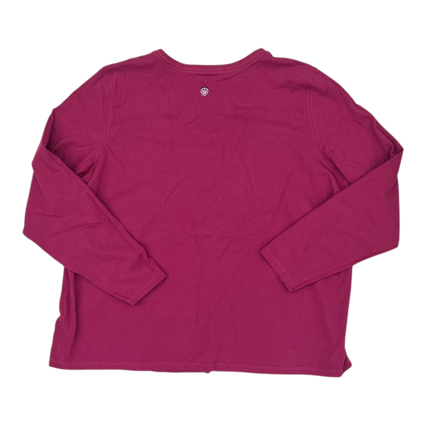 Top Ls By Life Is Good In Pink, Size:3X