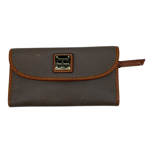 Wallet Designer By Dooney And Bourke In Taupe, Size:Medium