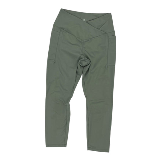 Athletic Capris By Danskin In Green, Size:M