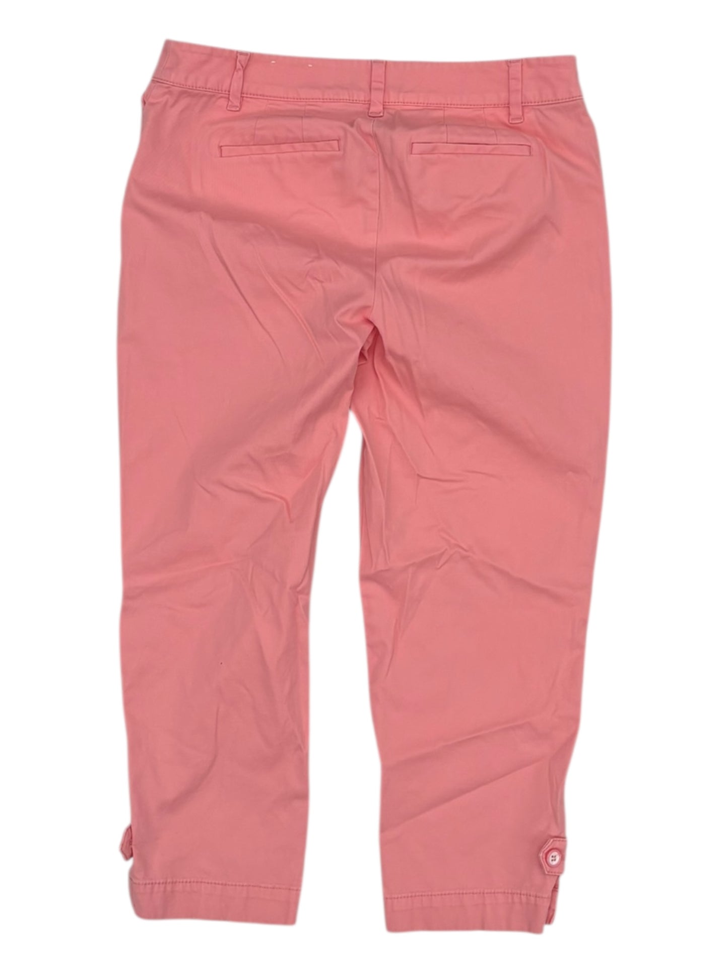 Pants Cropped By Talbots In Pink, Size:4P