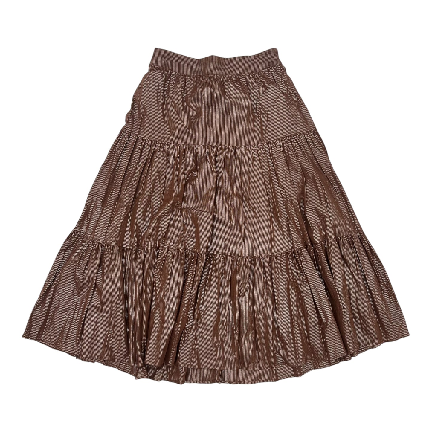 Skirt Midi By Lc Lauren Conrad In Brown, Size:M