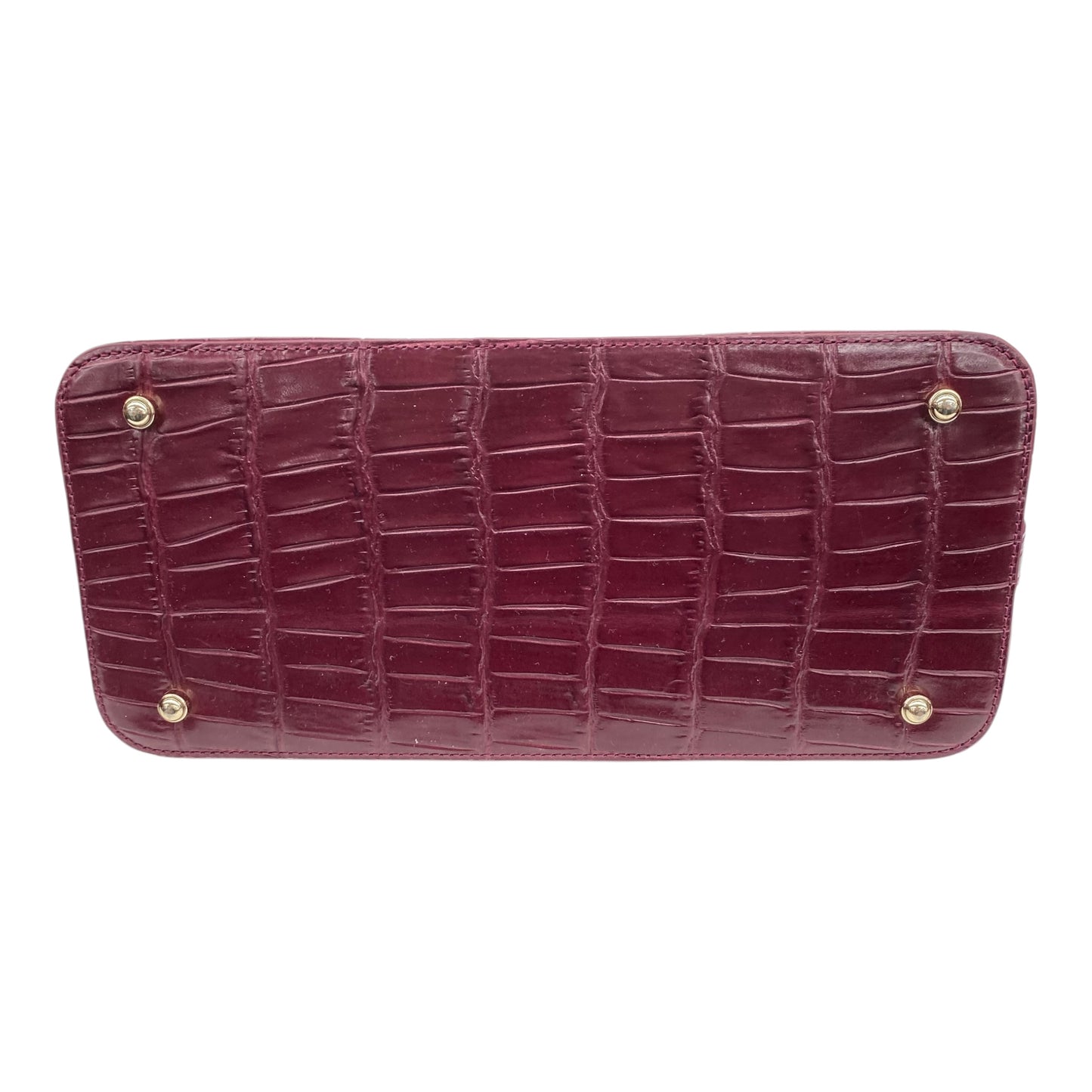 Handbag Designer By Brahmin In Red, Size:Medium