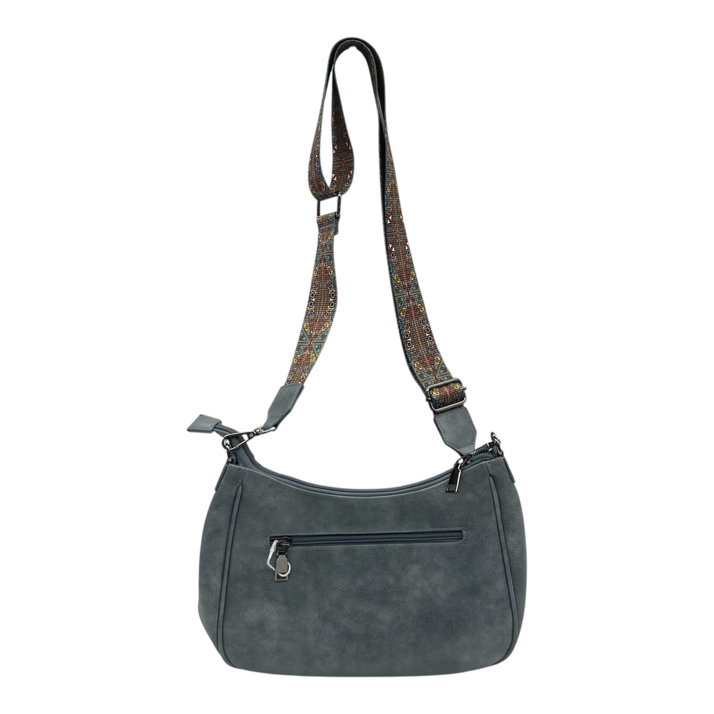 Crossbody By Clothes Mentor In Blue, Size:Medium
