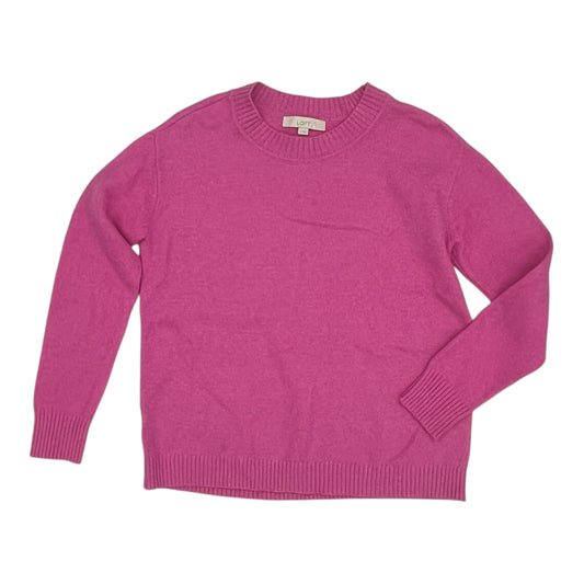 Sweater By Loft In Pink, Size:M