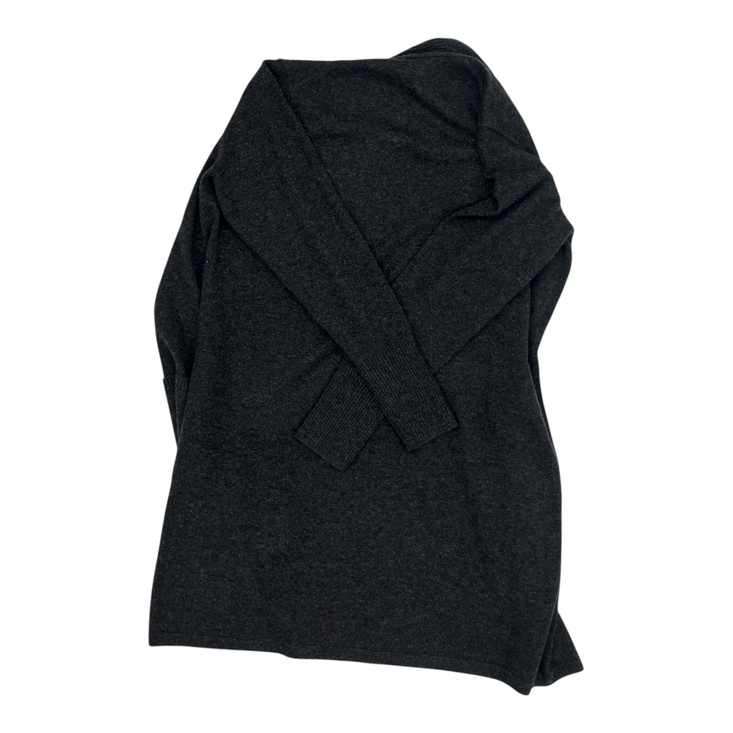 Sweater Cardigan By Clothes Mentor In Grey, Size:M