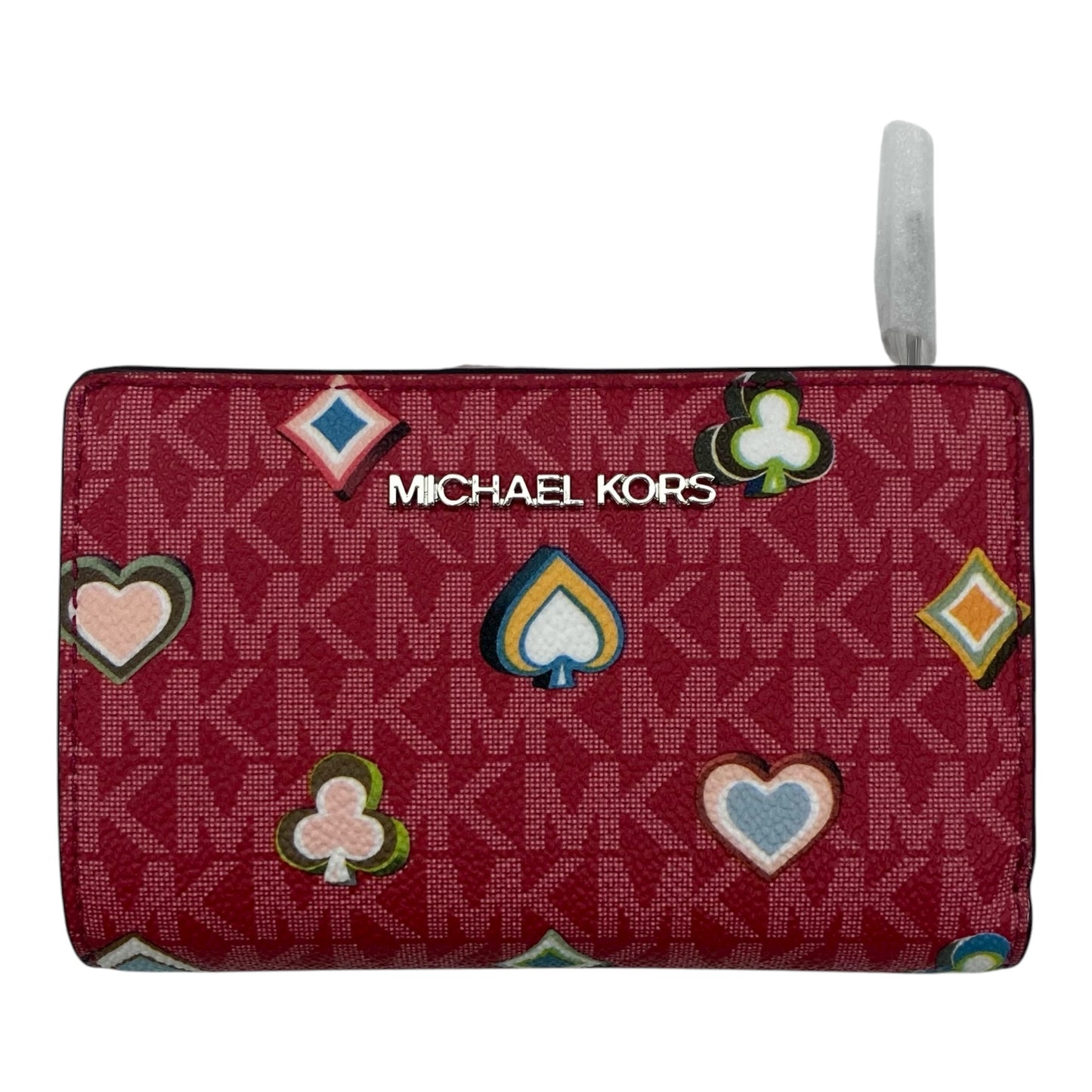 Wallet Designer By Michael Kors In Red, Size:Small