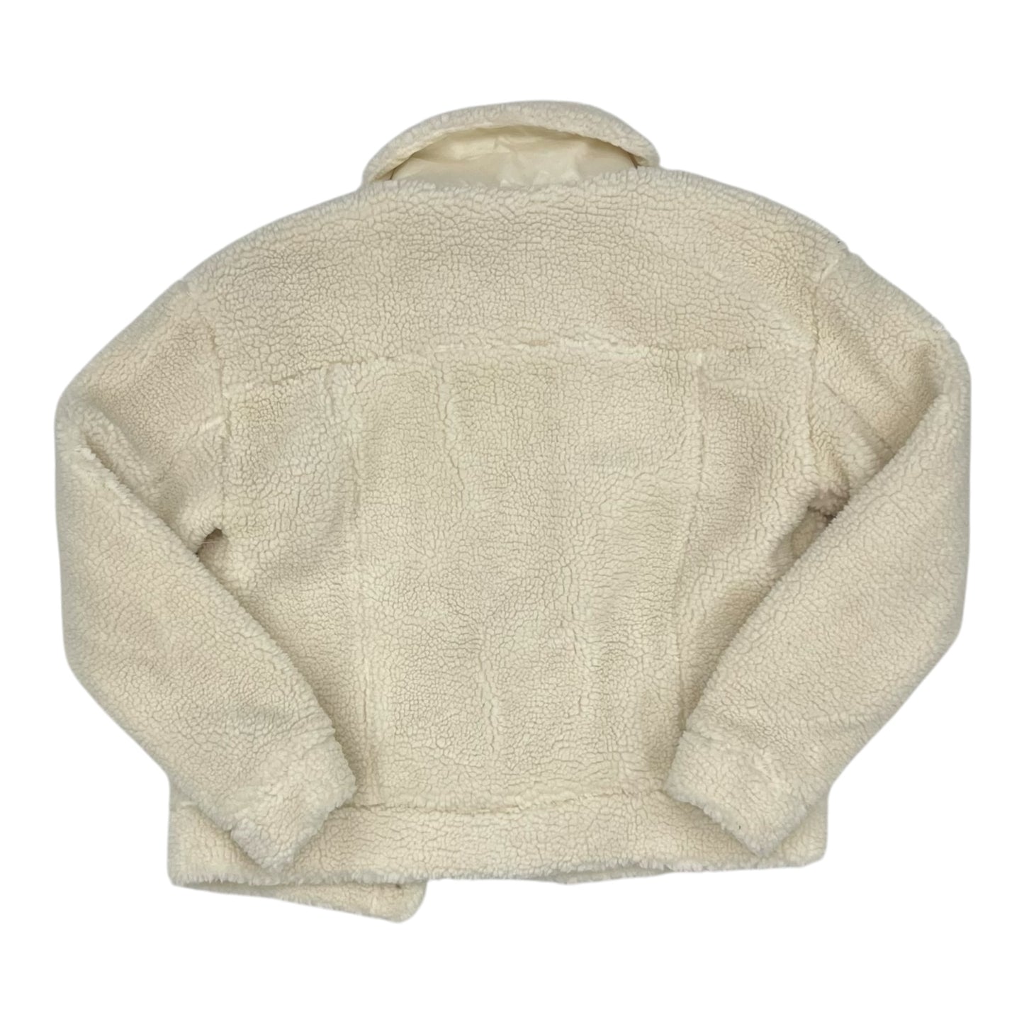 Jacket Faux Fur & Sherpa By Cmf In Tan, Size:M