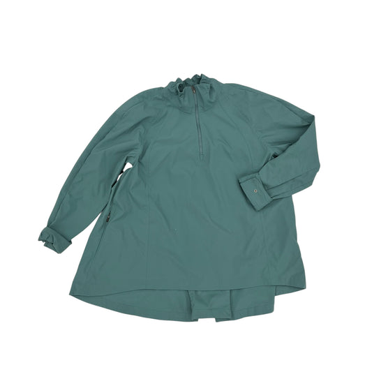Athletic Jacket By Athleta In Blue, Size:M