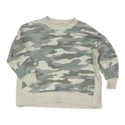 Sweatshirt Crewneck By Aerie In Camouflage Print, Size:Xl