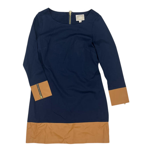 Dress Casual Short By Sail To Sable In Blue & Brown, Size:10