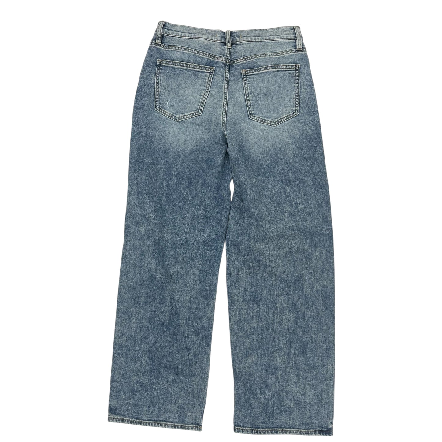 Pants Wide Leg By Eunina In Blue Denim, Size:10