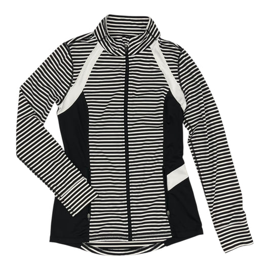 Athletic Jacket By Ideology In Black & White, Size:S