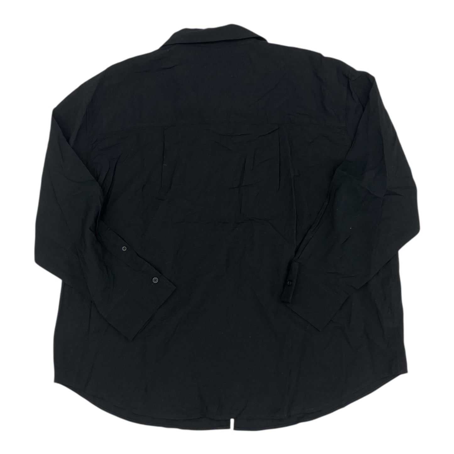 Blouse Ls By A New Day In Black, Size:Xl