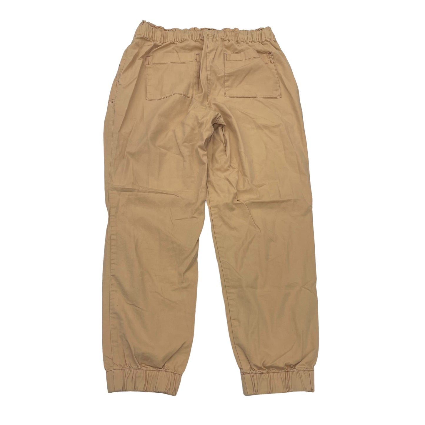 TAN PANTS LINEN by LOFT Size:M