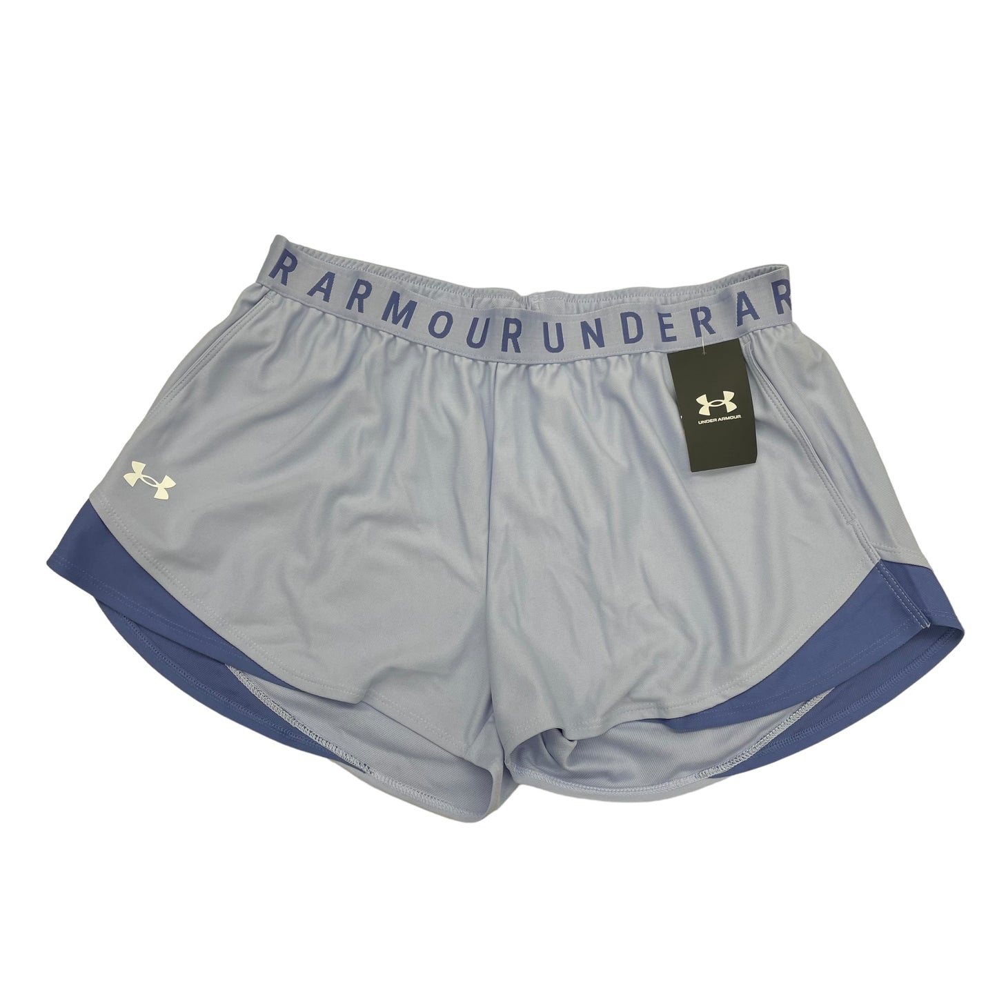 BLUE ATHLETIC SHORTS by UNDER ARMOUR Size:L