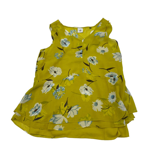 YELLOW TOP SLEEVELESS by CABI Size:L