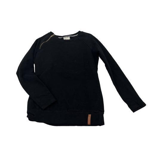 BLACK SWEATSHIRT CREWNECK by CLOTHES MENTOR Size:L