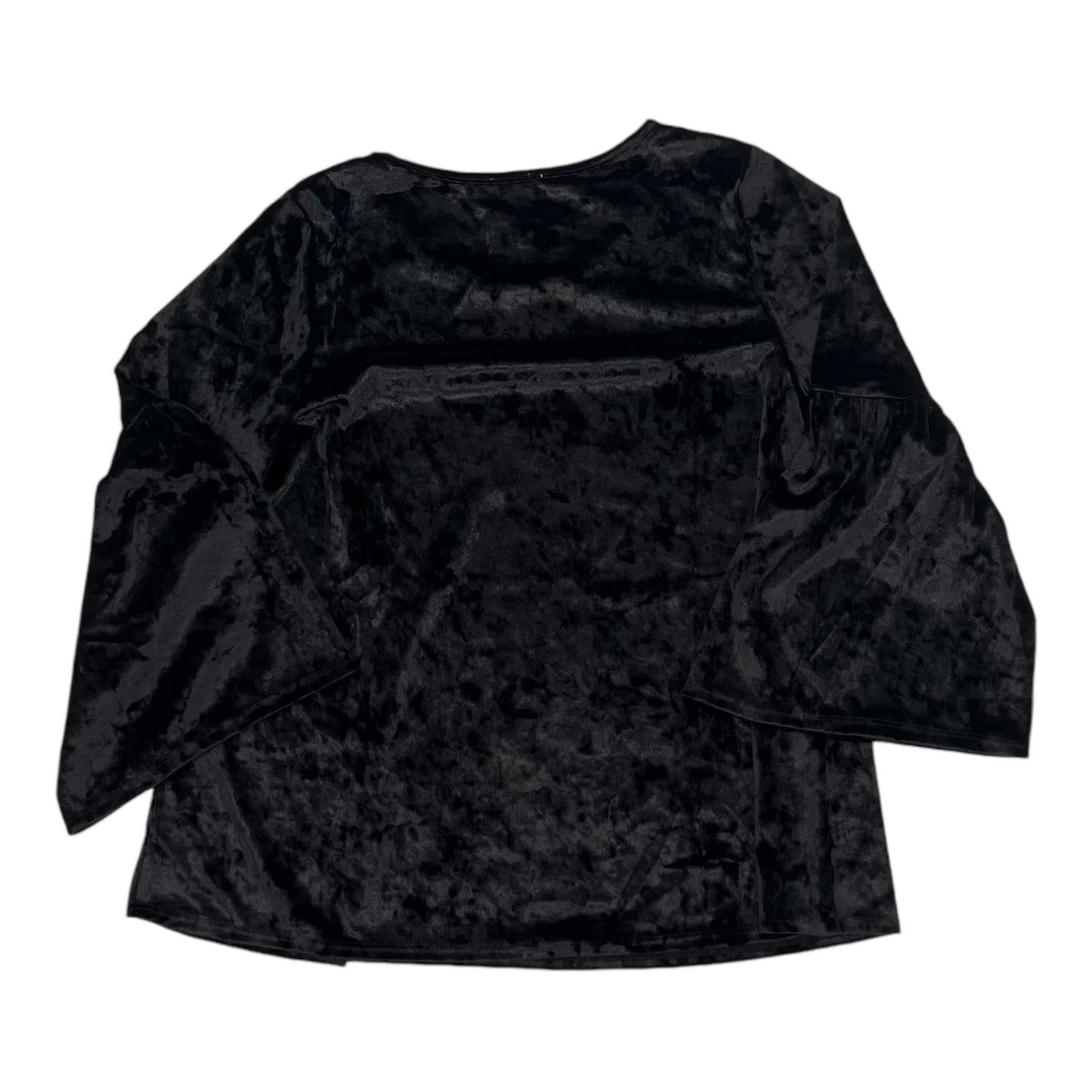 Top 3/4 Sleeve By Clothes Mentor In Black, Size:M