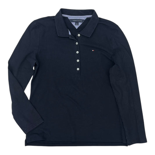 Top Ls By Tommy Hilfiger In Navy, Size:M