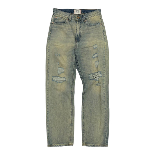 Jeans Straight By Bdg In Blue & Tan, Size:6