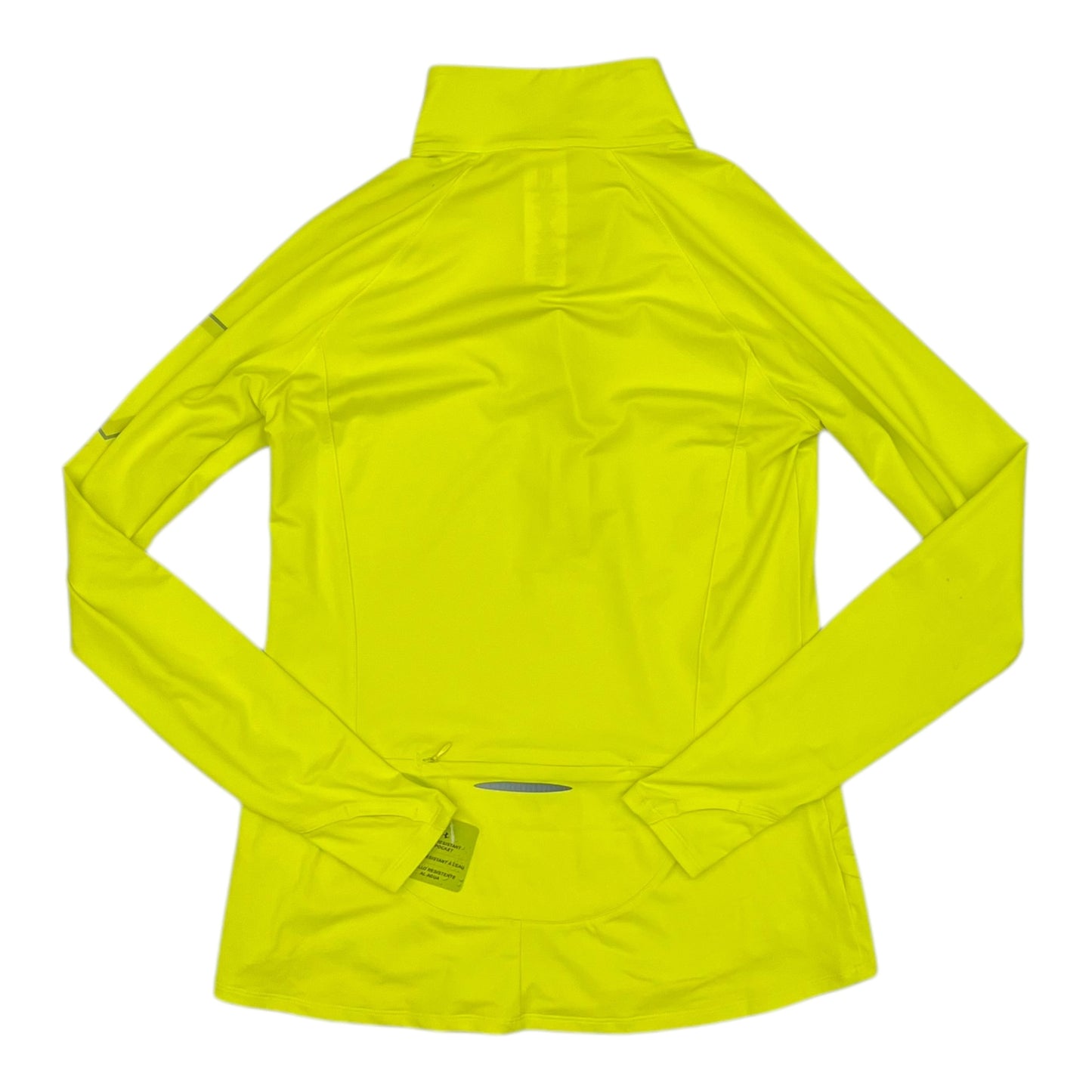 Athletic Top Ls Collar By Under Armour In Yellow, Size:L