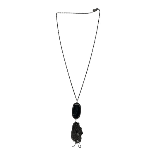 Necklace Pendant By Kendra Scott In Black