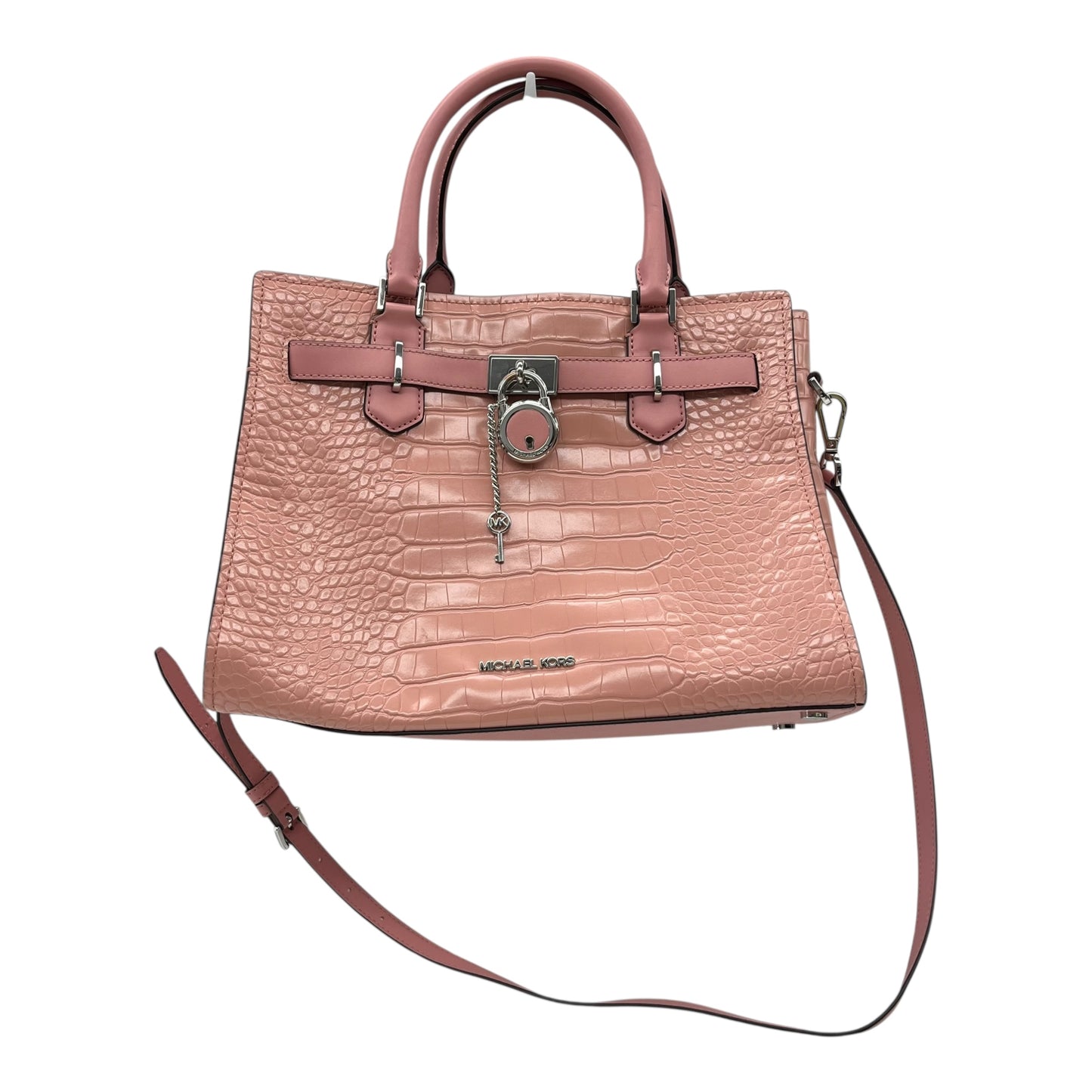 Handbag Designer By Michael Kors In Pink, Size:Medium