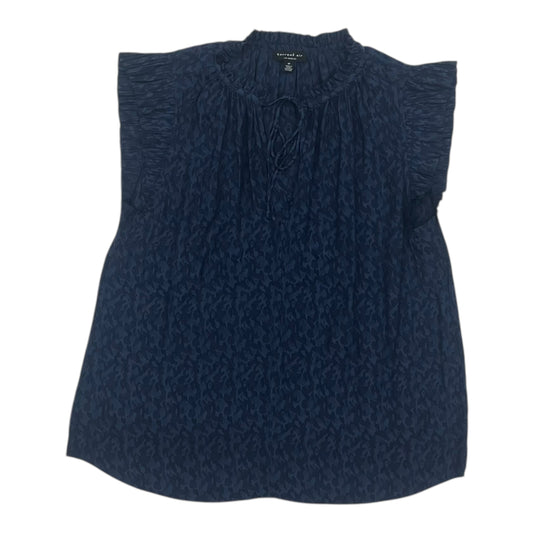 Blouse Sleeveless By Current Air In Blue, Size:M