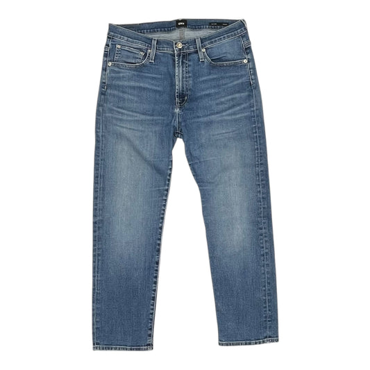 Jeans Cropped By Edwin In Blue Denim, Size:8