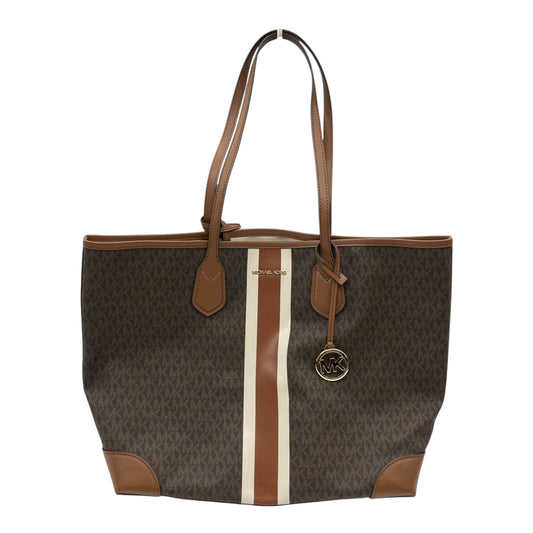 Handbag Designer By Michael Kors In Brown, Size:Large