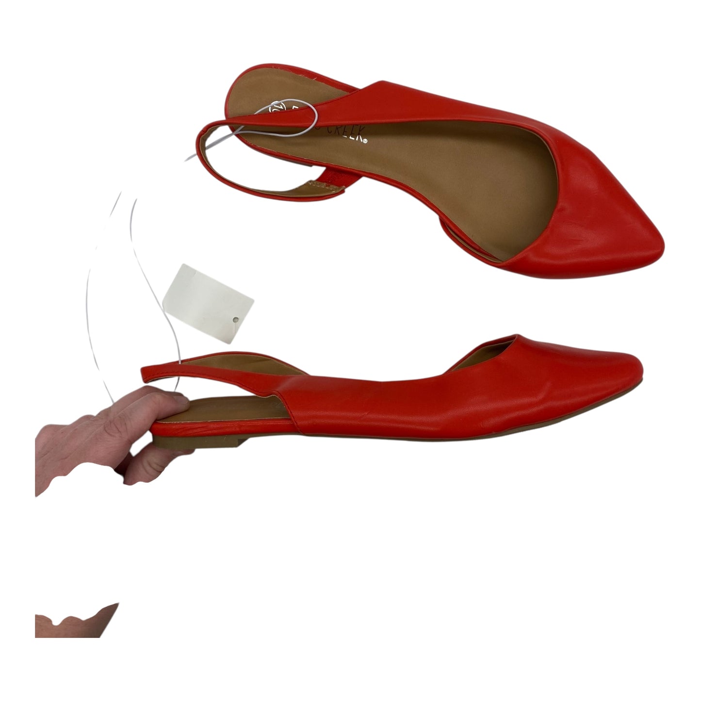 Shoes Flats By Falls Creek In Red, Size:10