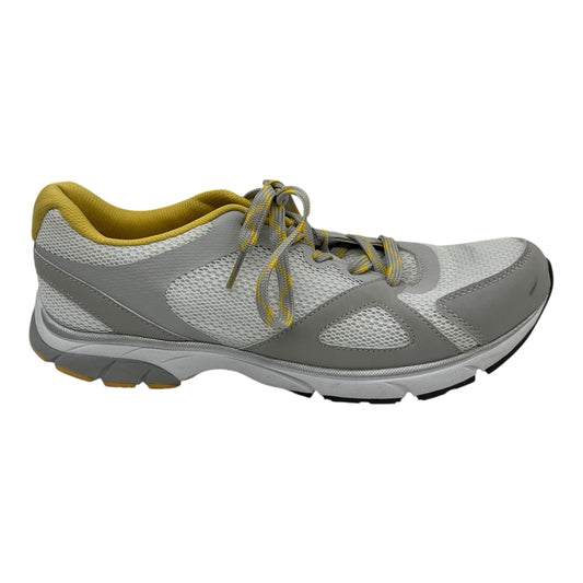 Shoes Sneakers By Vionic In Grey & Yellow, Size:10