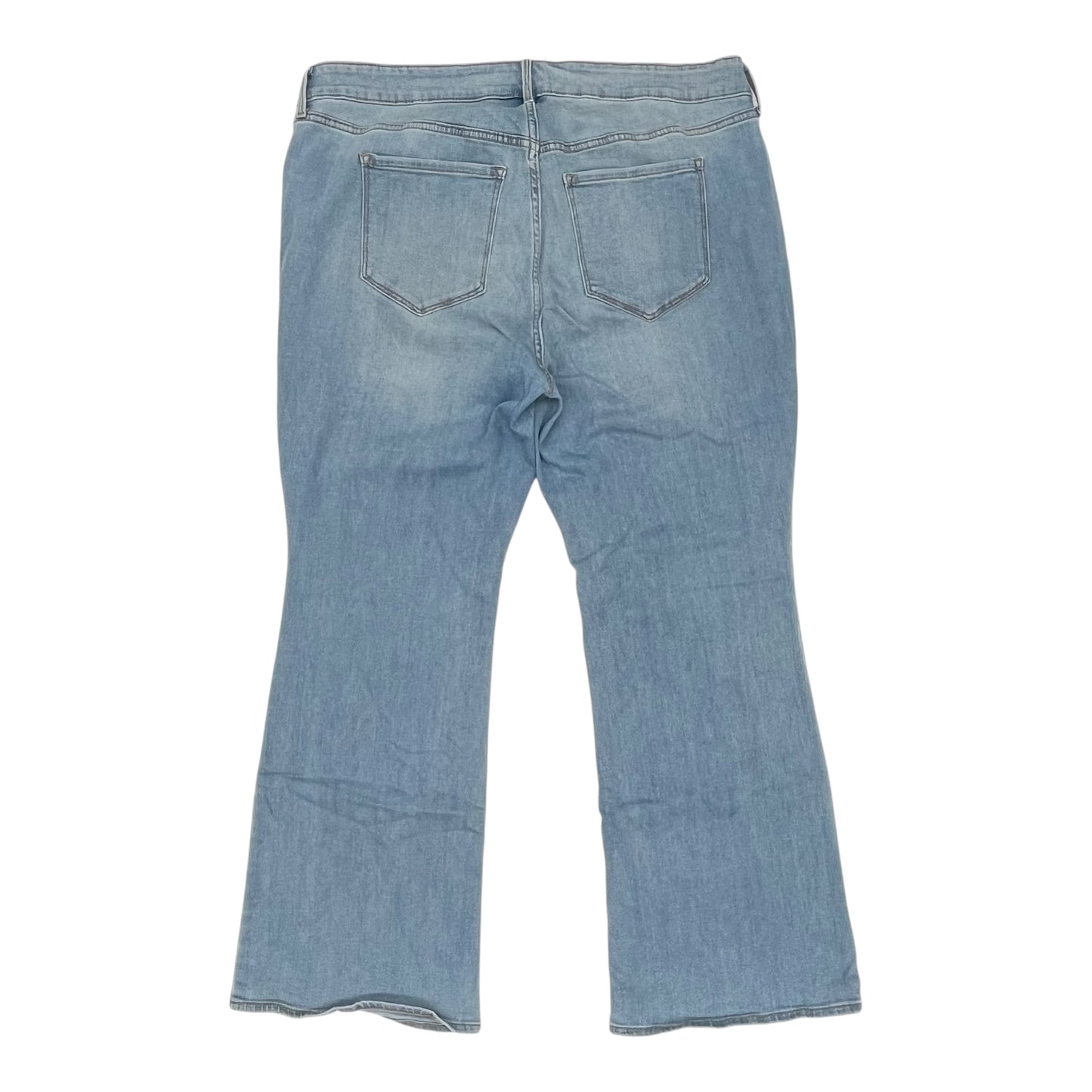 Jeans Flared By Old Navy In Blue Denim, Size:20