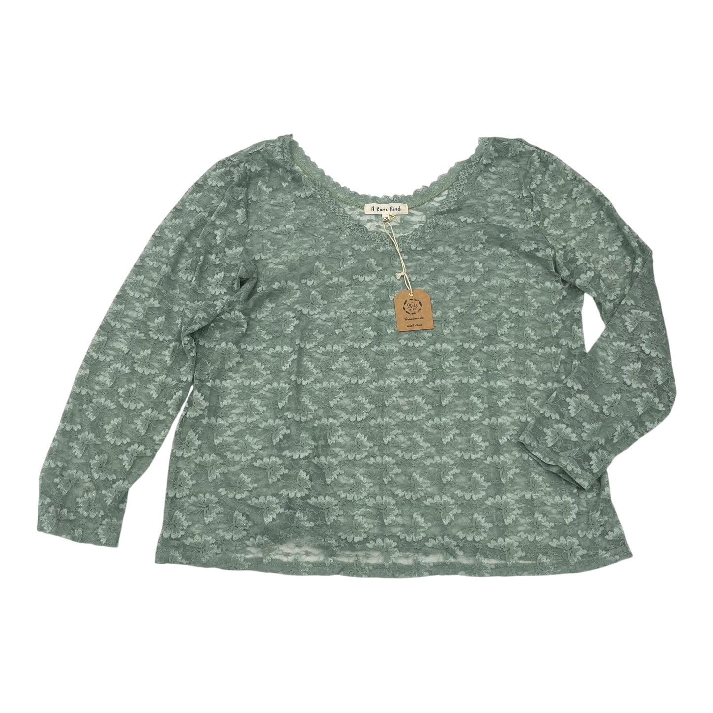 Top Ls By Clothes Mentor In Green, Size:L