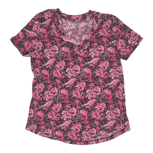 Top Ss By Loft In Pink, Size:S