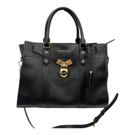 Handbag Designer By Michael Kors In Black, Size:Medium