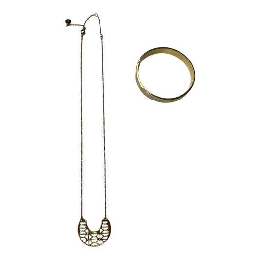 Necklace Set By Stella And Dot In Gold, Size:02 Piece Set