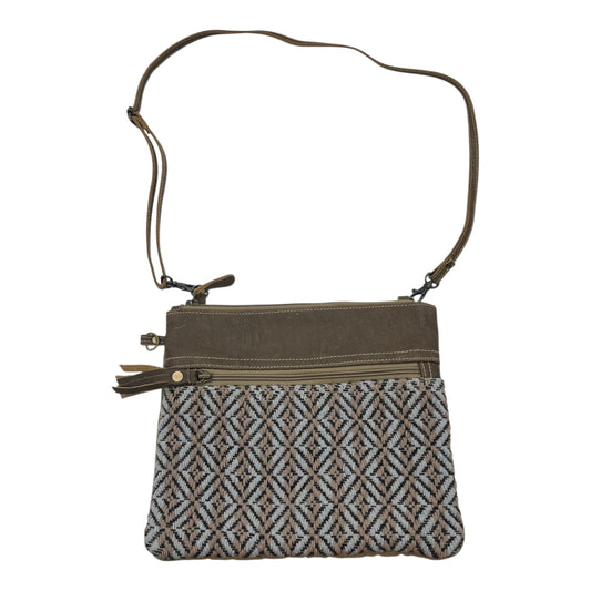 Crossbody By Myra In Brown, Size:Medium